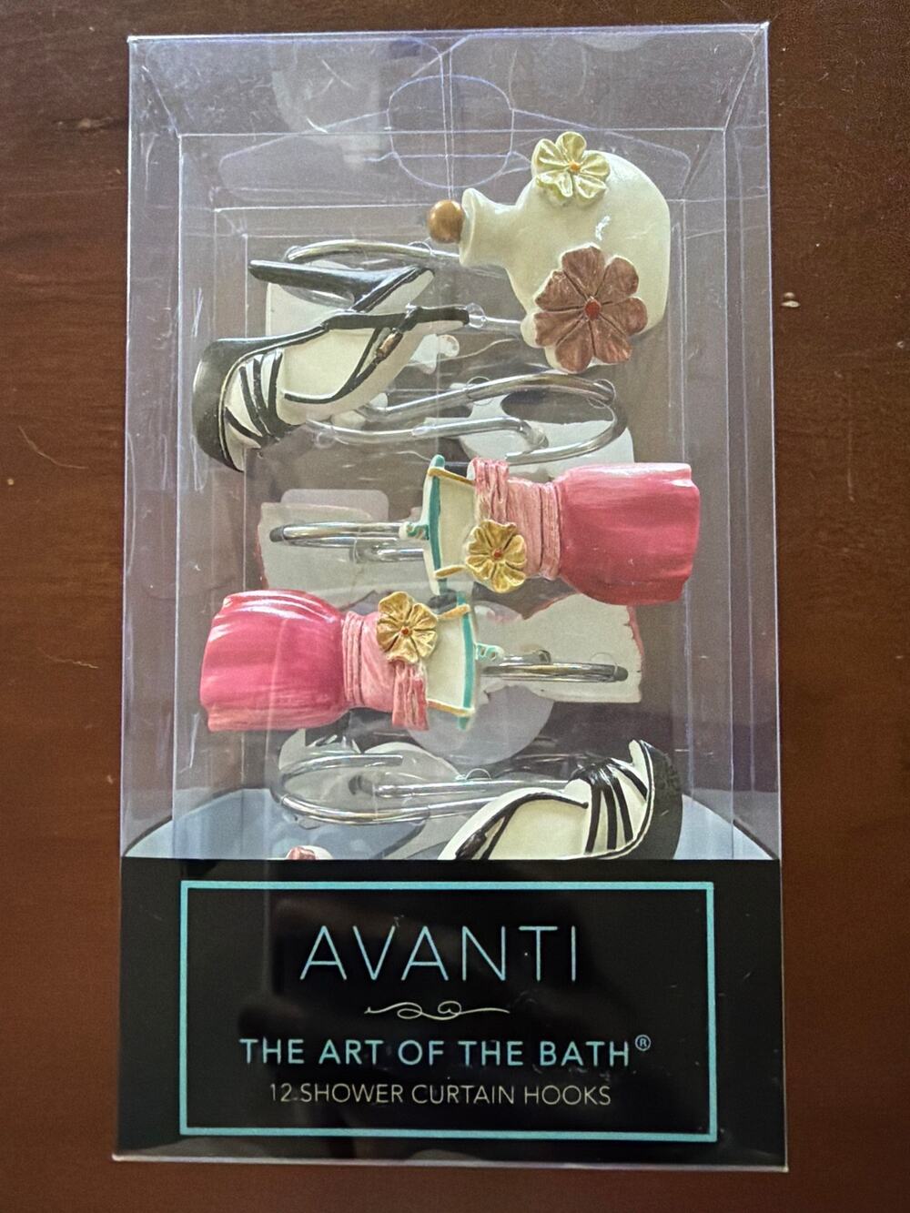 Avanti Shower Hooks Dress Perfume High Heels